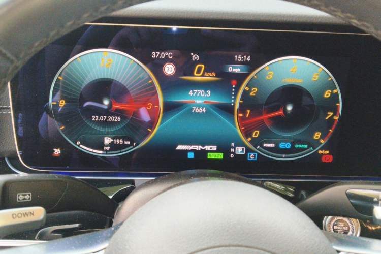 Used Mercedes-Benz AMG GT 2023 AMG GT 50 Four-Door Coupe Instrument Cluster