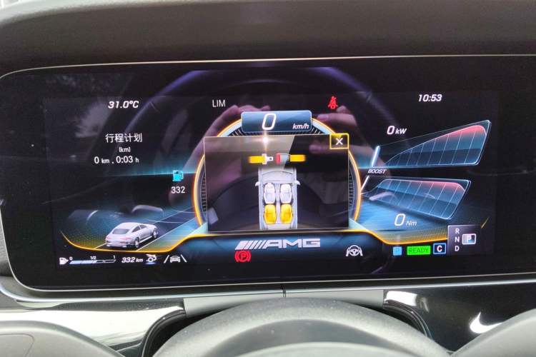 Used Mercedes-Benz AMG GT 2023 AMG GT 50 Four-Door Coupe Instrument Cluster