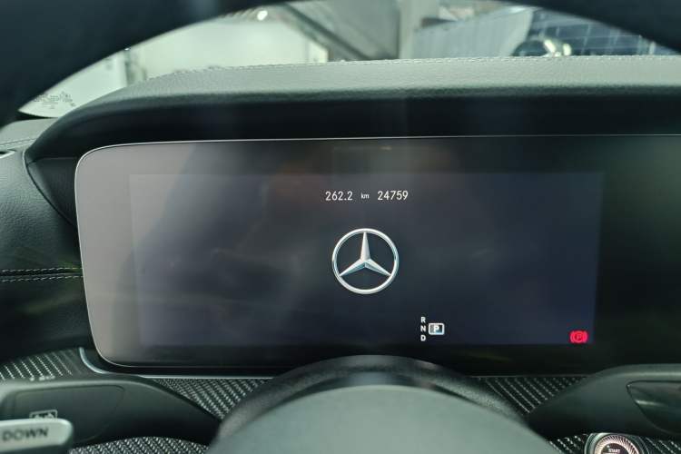 Used Mercedes-Benz AMG GT 2023 AMG GT 50 Four-Door Coupe Odometer Close Up