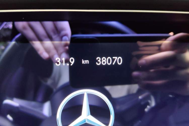 Used Mercedes-Benz AMG GT 2023 AMG GT 50 Four-Door Coupe Odometer Close Up