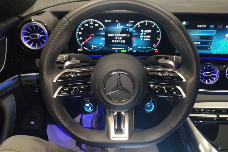 Used Mercedes-Benz AMG GT 2023 AMG GT 50 Four-Door Coupe Steering Wheel