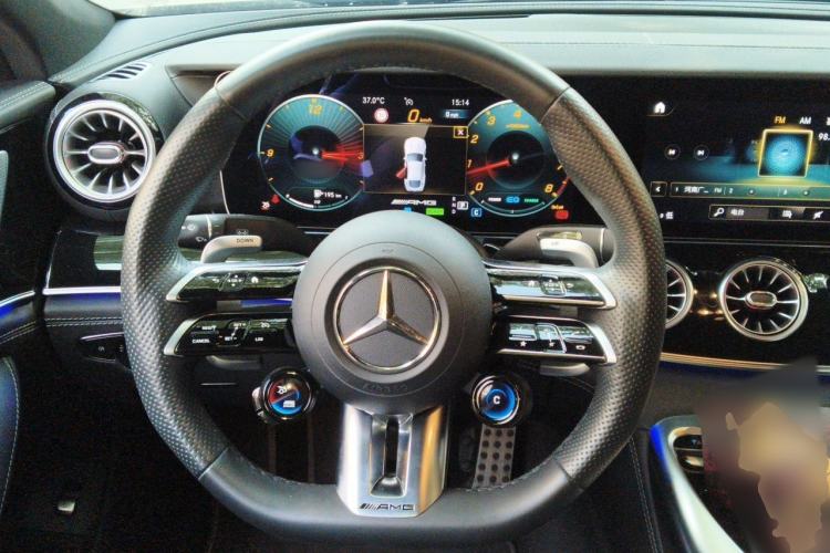 Used Mercedes-Benz AMG GT 2023 AMG GT 50 Four-Door Coupe Steering Wheel