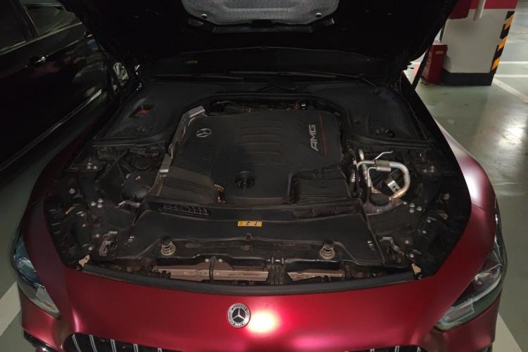 Used Mercedes-Benz AMG GT 2023 AMG GT 50 Four-Door Coupe Engine Bay