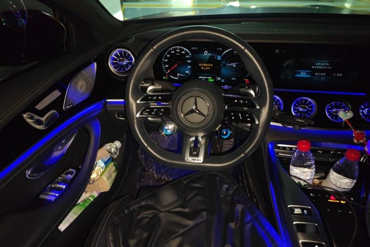Used Mercedes-Benz AMG GT 2023 AMG GT 50 Four-Door Coupe Steering Wheel