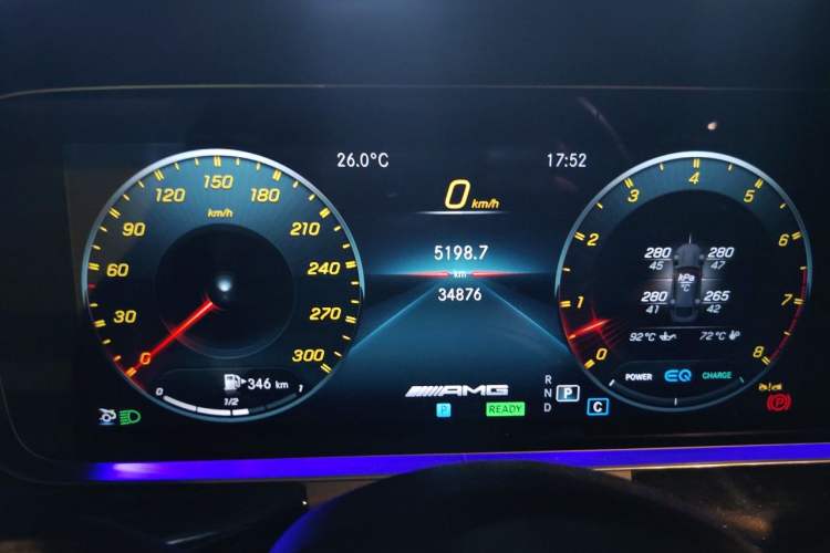 Used Mercedes-Benz AMG GT 2023 AMG GT 50 4MATIC+ Four-Door Coupe Instrument Cluster