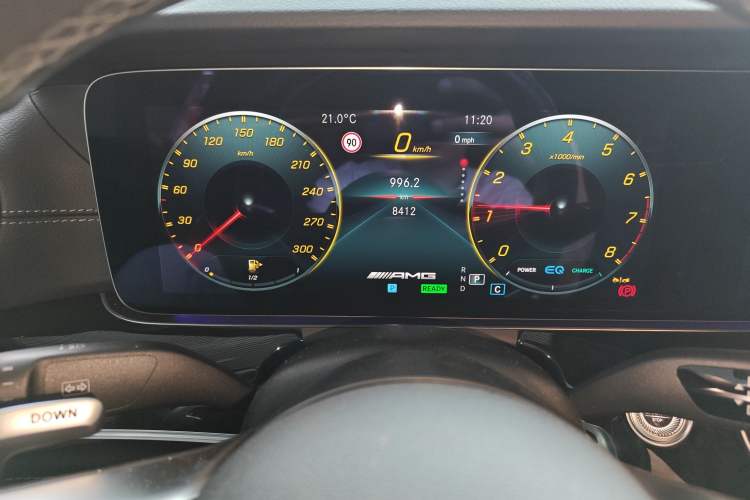 Used Mercedes-Benz AMG GT 2023 AMG GT 50 Four-Door Coupe Instrument Cluster