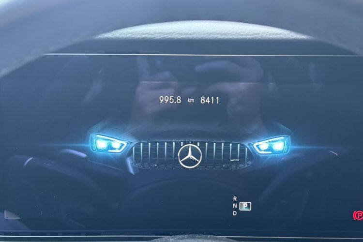 Used Mercedes-Benz AMG GT 2023 AMG GT 50 Four-Door Coupe Odometer Close Up