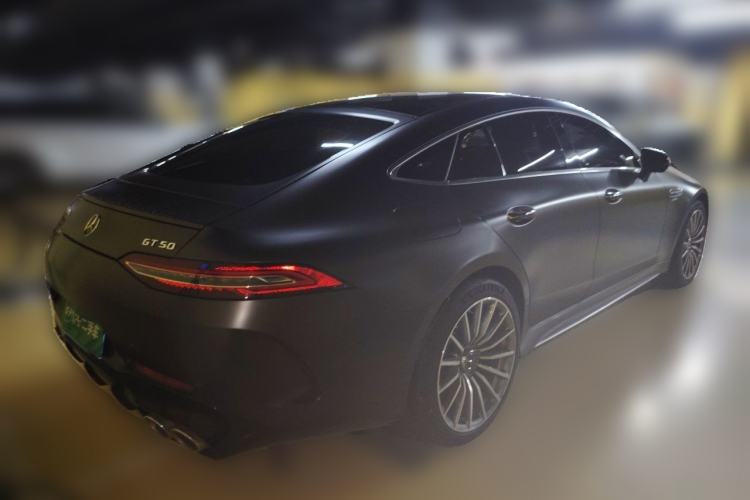 Used Mercedes-Benz AMG GT 2023 AMG GT 50 4MATIC+ Four-Door Coupe Rear Right 45 Deg