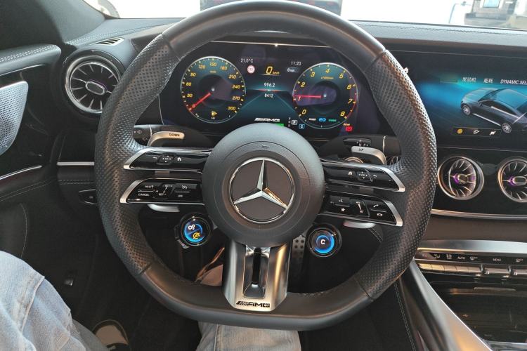 Used Mercedes-Benz AMG GT 2023 AMG GT 50 Four-Door Coupe Steering Wheel