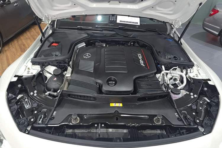 Used Mercedes-Benz AMG GT 2023 AMG GT 50 Four-Door Coupe Engine Bay