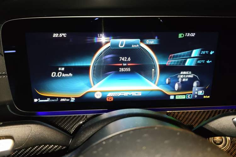 Used Mercedes-Benz AMG GT 2023 AMG GT 50 4MATIC+ Four-Door Coupe Instrument Cluster