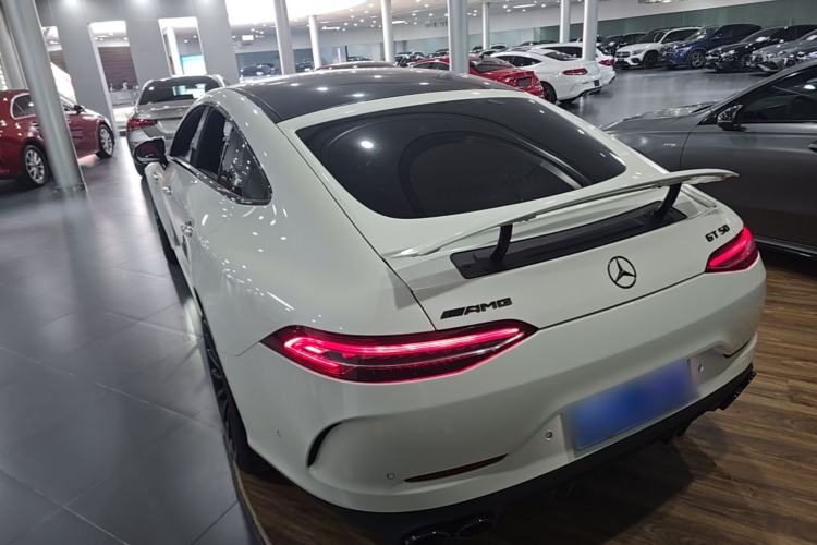 Used Mercedes-Benz AMG GT 2023 AMG GT 50 Four-Door Coupe Rear Left 45 Deg
