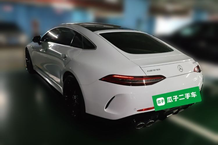 Used Mercedes-Benz AMG GT 2023 AMG GT 50 4MATIC+ Four-Door Coupe Rear Left 45 Deg
