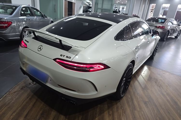 Used Mercedes-Benz AMG GT 2023 AMG GT 50 Four-Door Coupe Rear Right 45 Deg