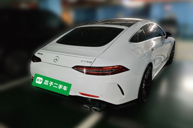Used Mercedes-Benz AMG GT 2023 AMG GT 50 4MATIC+ Four-Door Coupe Rear Right 45 Deg