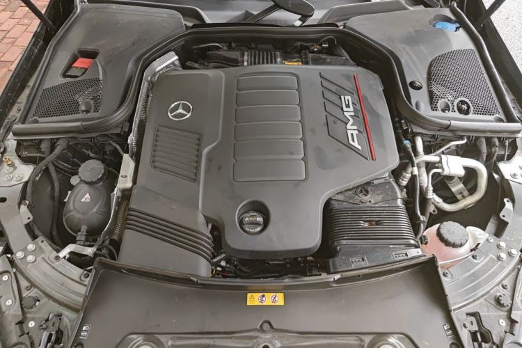 Used Mercedes-Benz AMG GT 2025 AMG GT 50 Four-Door Coupe China Special Edition Engine Bay
