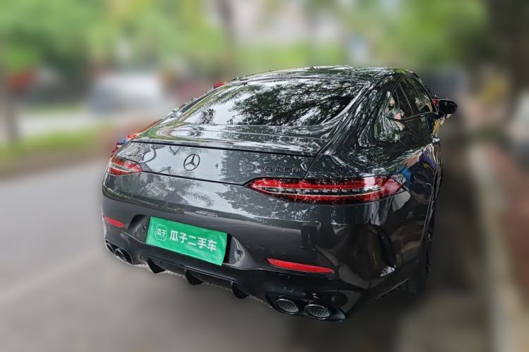 Used Mercedes-Benz AMG GT 2025 AMG GT 50 Four-Door Coupe China Special Edition Rear Right 45 Deg