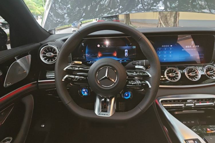 Used Mercedes-Benz AMG GT 2025 AMG GT 50 Four-Door Coupe China Special Edition Steering Wheel