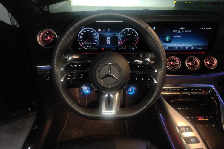 Used Mercedes-Benz AMG GT 2025 AMG GT 50 Four-Door Coupe China Special Edition Steering Wheel