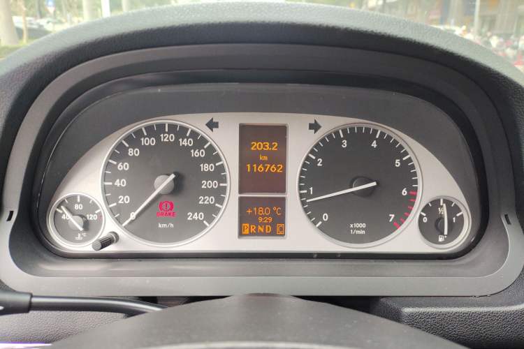 Used Mercedes-Benz B-Class 2009 B 200 Fashion Model Instrument Cluster