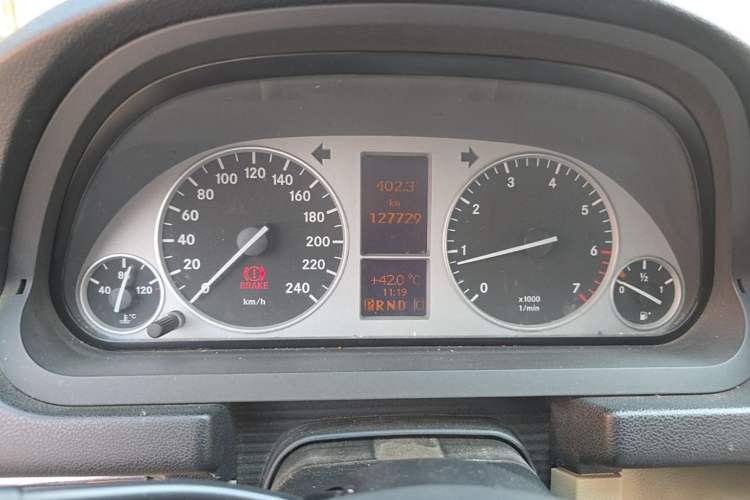 Used Mercedes-Benz B-Class 2009 B 200 Fashion Model Instrument Cluster