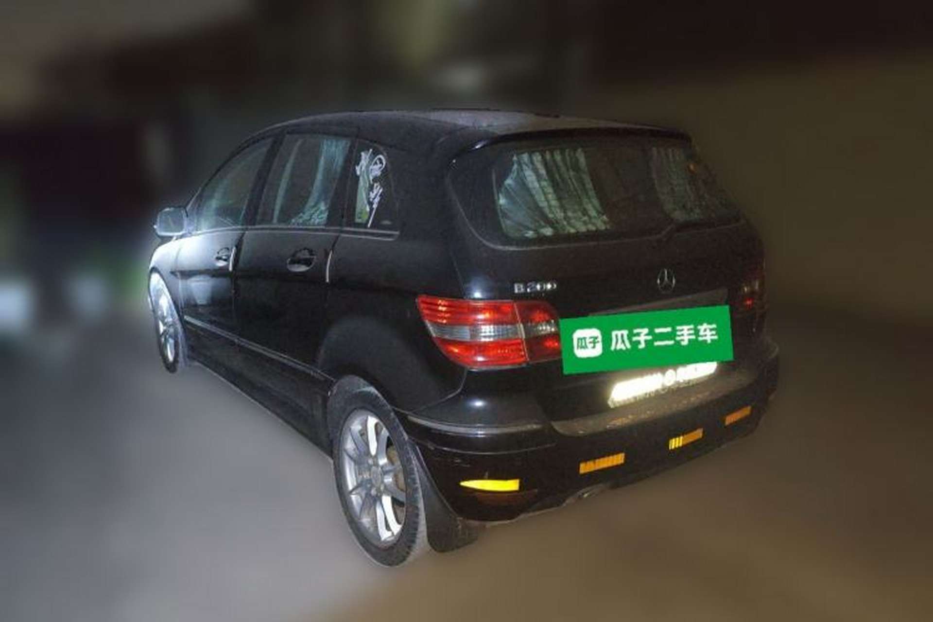 Used Mercedes-Benz B-Class 2009 B 200 Luxury Model Rear Left 45 Deg
