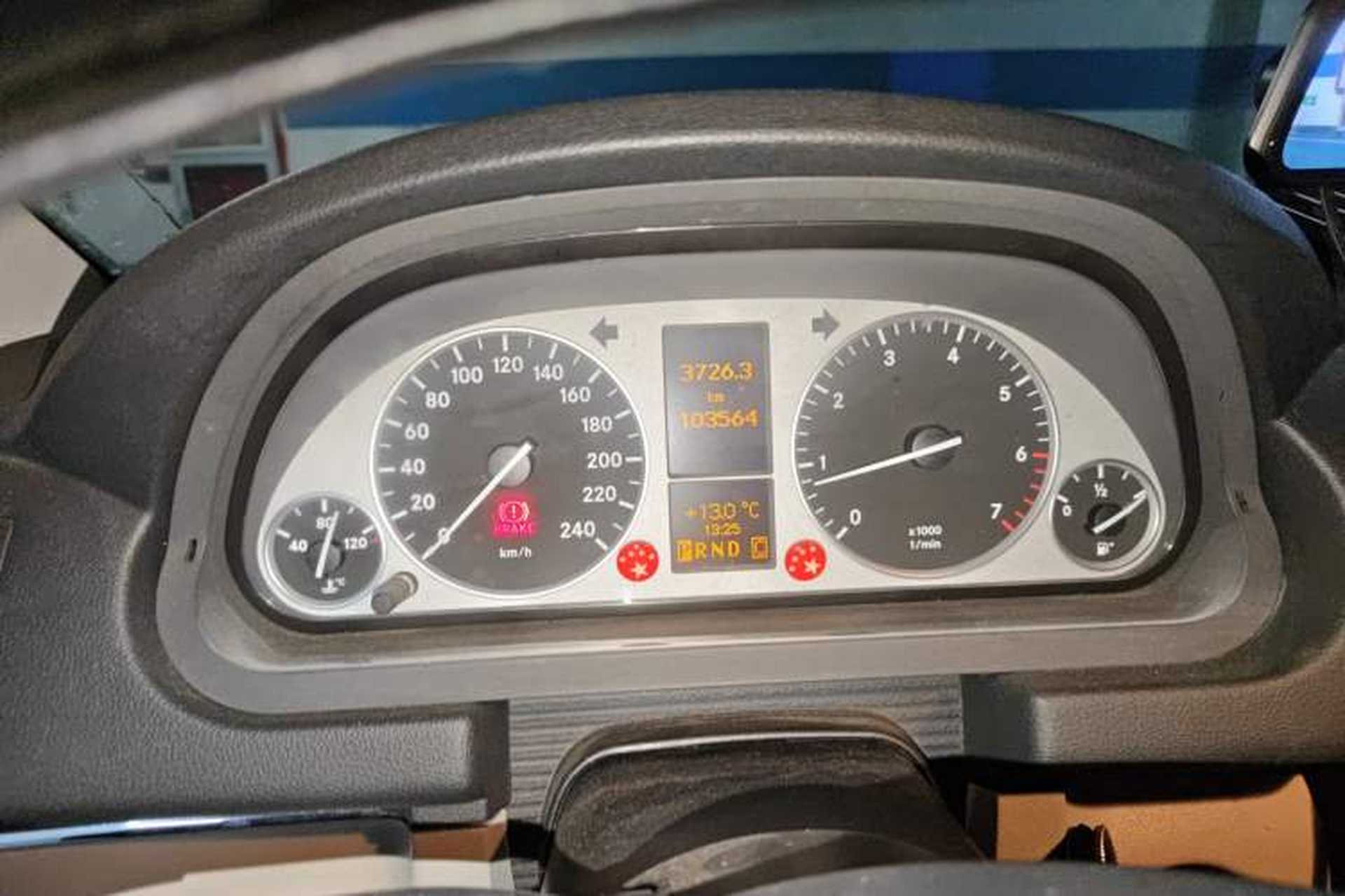 Used Mercedes-Benz B-Class 2009 B 200 Fashion Model Instrument Cluster