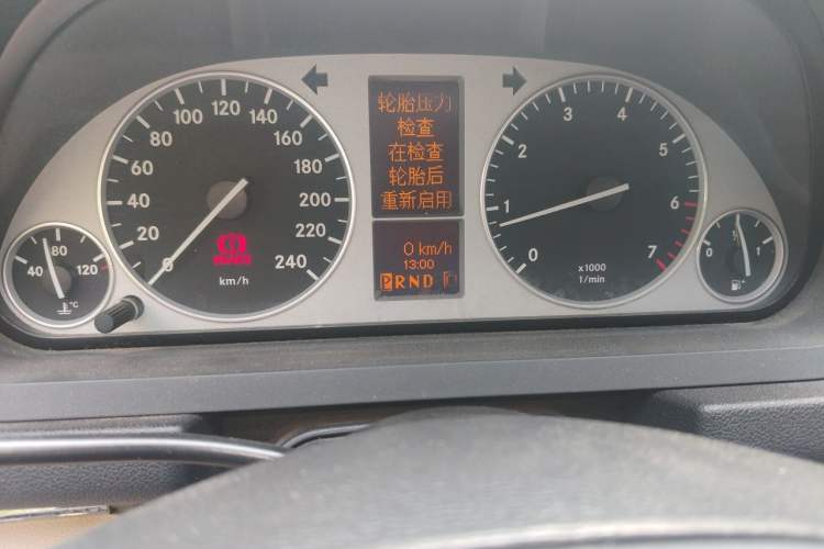 Used Mercedes-Benz B-Class 2009 B 200 Luxury Model Instrument Cluster