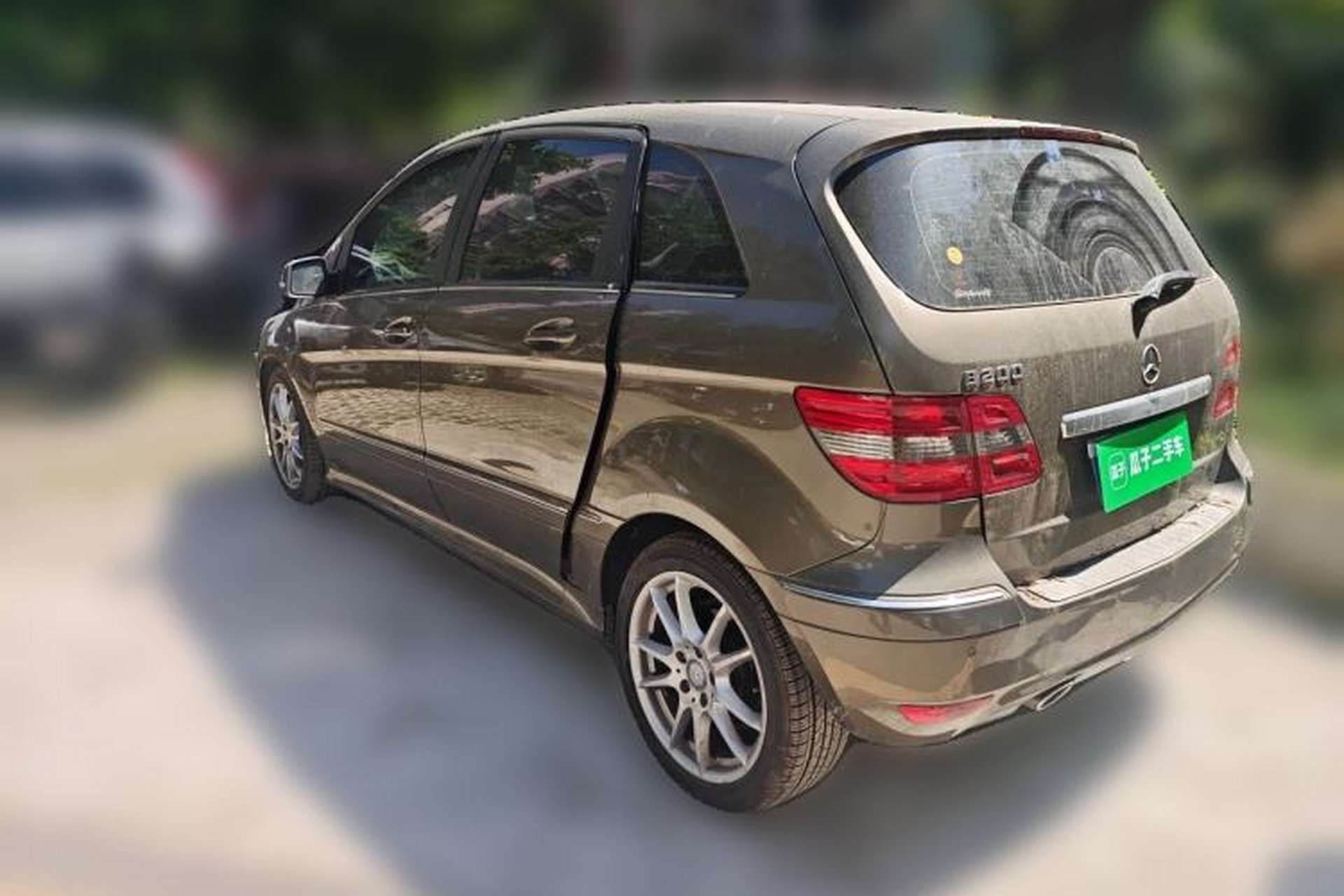 Used Mercedes-Benz B-Class 2009 B 200 Luxury Model Rear Left 45 Deg