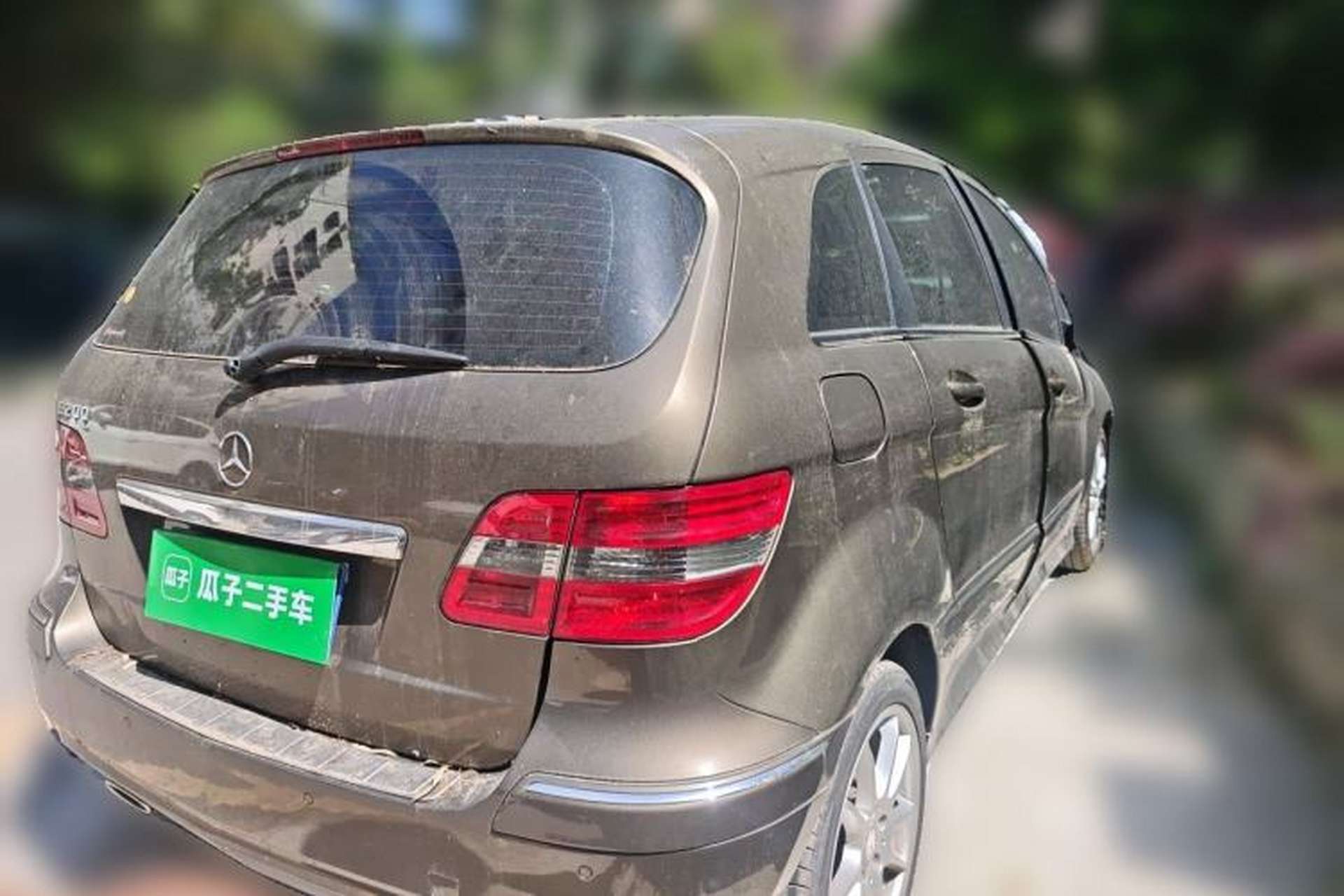 Used Mercedes-Benz B-Class 2009 B 200 Luxury Model Rear Right 45 Deg