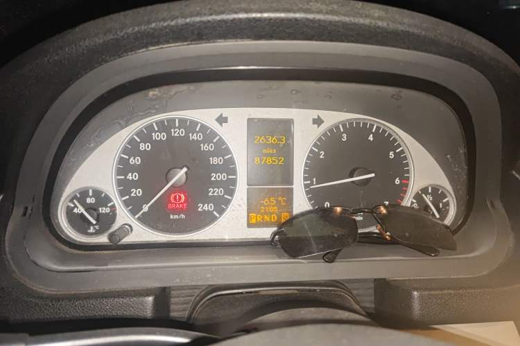 Used Mercedes-Benz B-Class 2009 B 200 Fashion Model Instrument Cluster