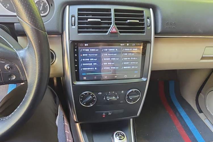 Used Mercedes-Benz B-Class 2009 B 200 Fashion Model Audio And AC Panel