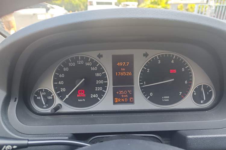 Used Mercedes-Benz B-Class 2009 B 200 Sport Edition Instrument Cluster