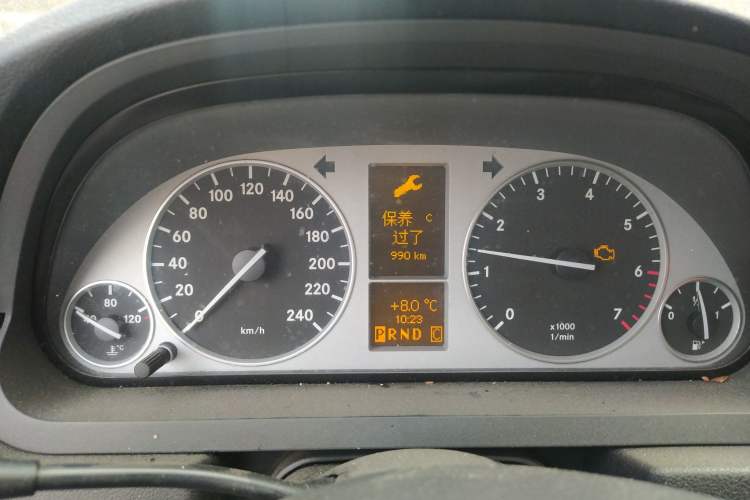 Used Mercedes-Benz B-Class 2009 B 200 Fashion Model Instrument Cluster