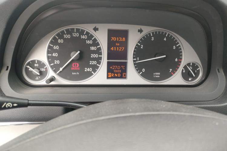 Used Mercedes-Benz B-Class 2009 B 200 Fashion Model Instrument Cluster