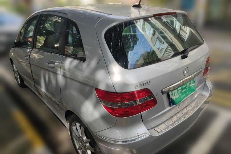 Used Mercedes-Benz B-Class 2009 B 200 Luxury Model Rear Left 45 Deg