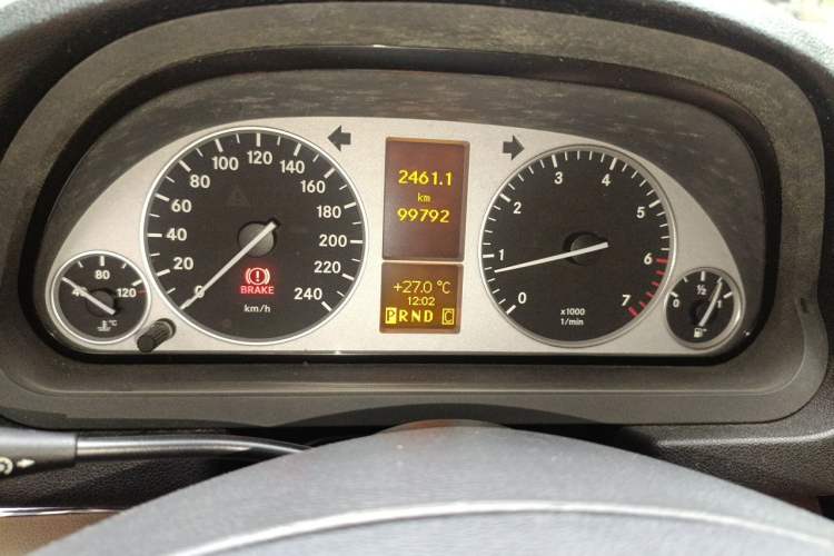 Used Mercedes-Benz B-Class 2009 B 200 Fashion Model Instrument Cluster
