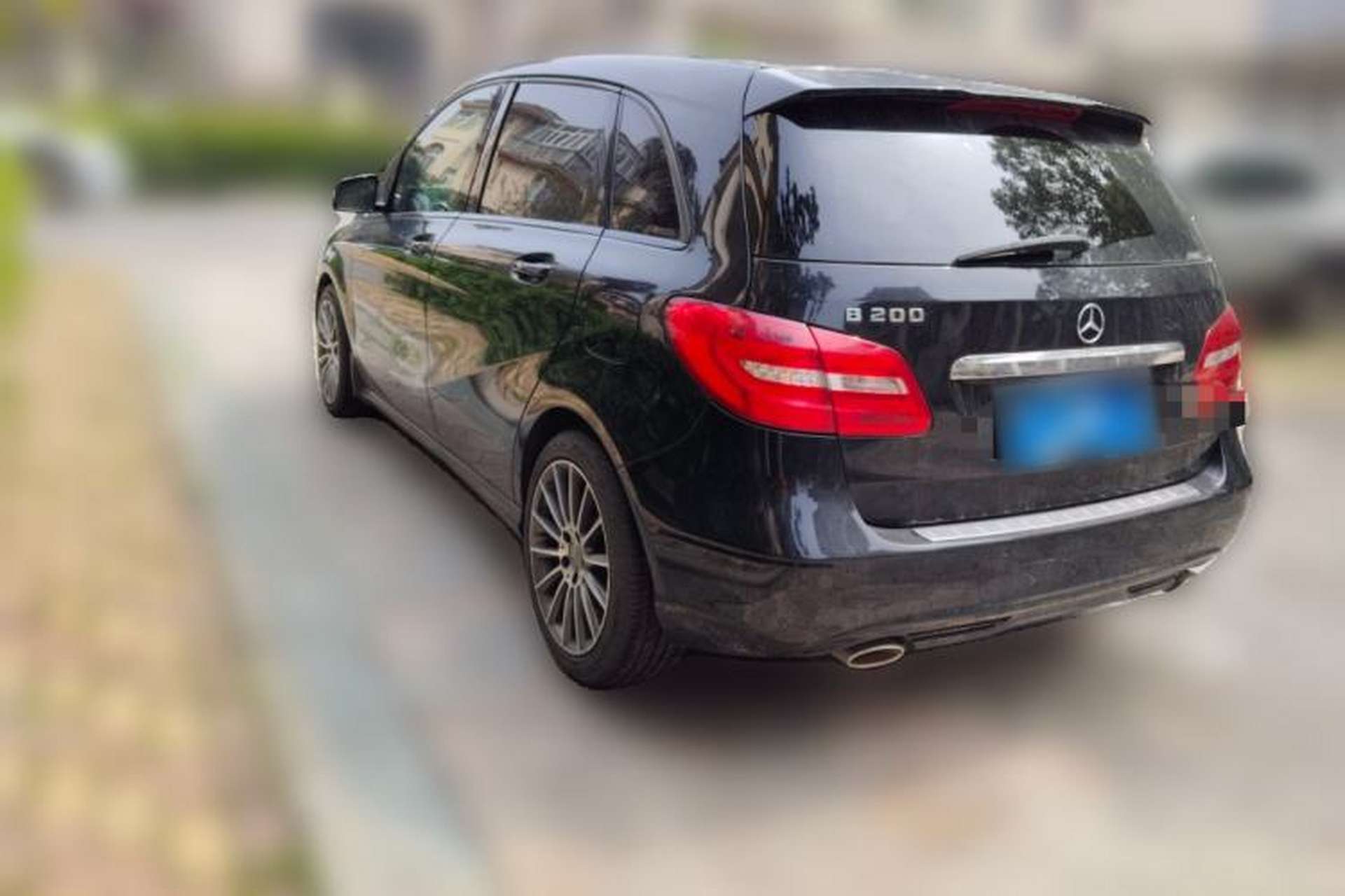 Used Mercedes-Benz B-Class 2012 B 200 Rear Left 45 Deg