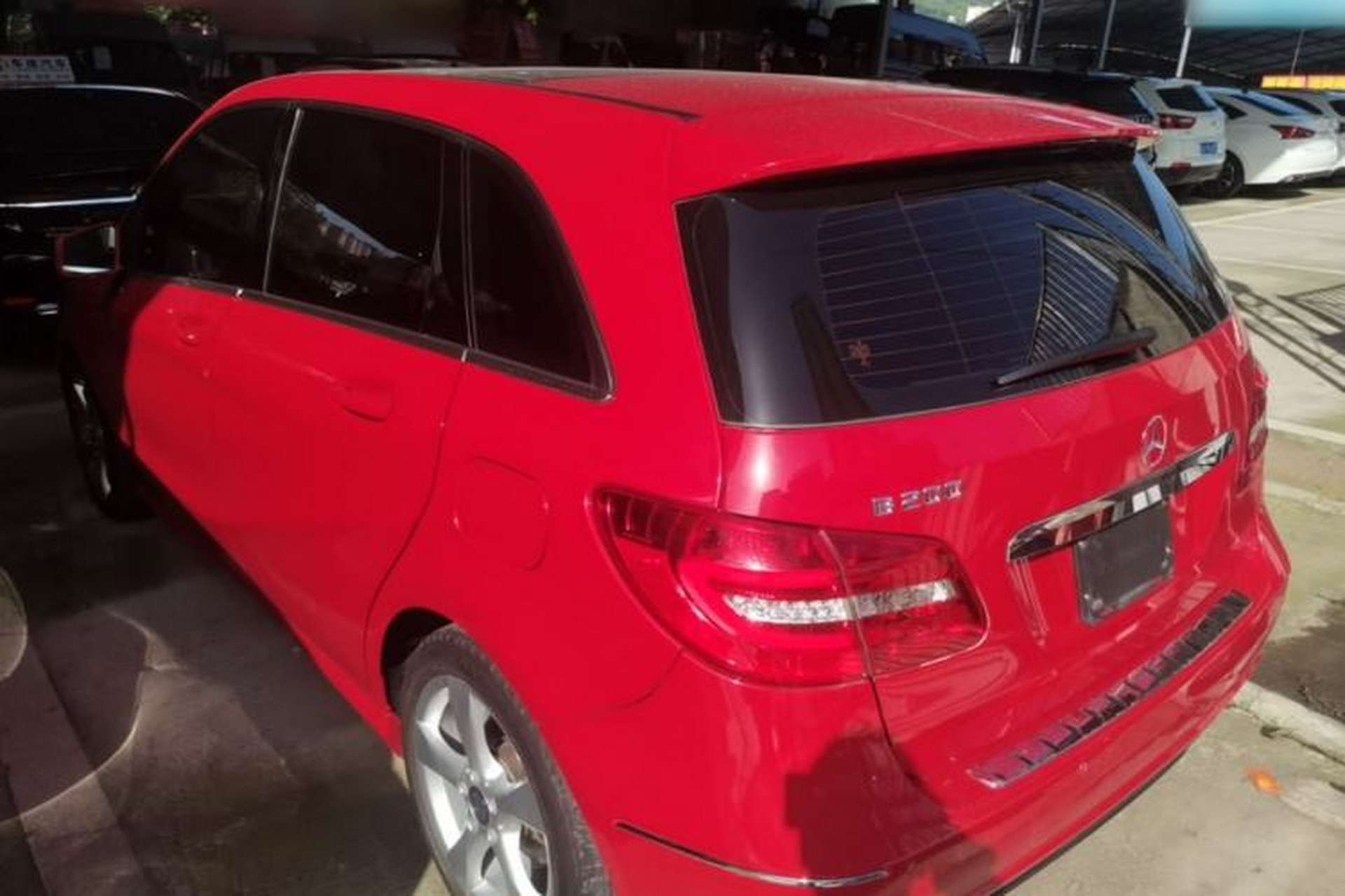 Used Mercedes-Benz B-Class 2012 B 200 Rear Left 45 Deg
