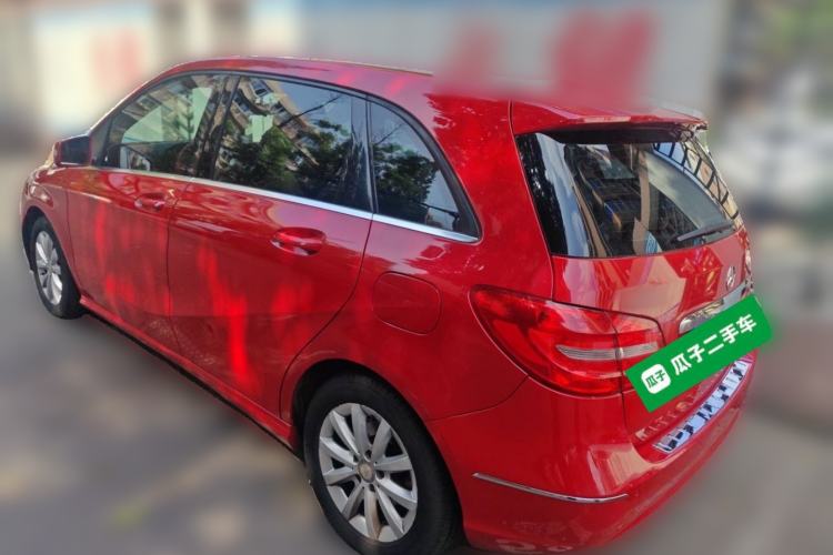 Used Mercedes-Benz B-Class 2012 B 180 Rear Left 45 Deg