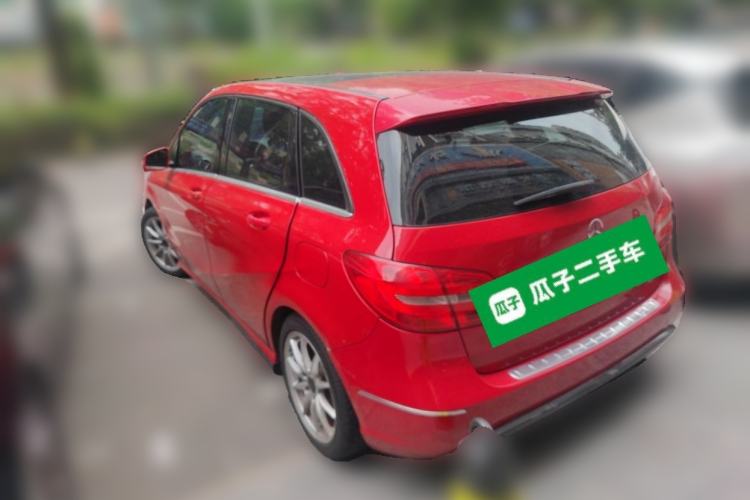 Used Mercedes-Benz B-Class 2012 B 180 Rear Left 45 Deg