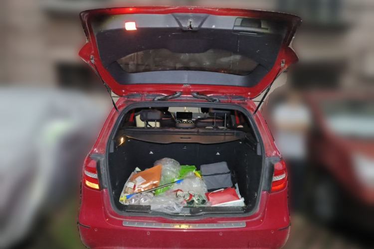 Used Mercedes-Benz B-Class 2012 B 200 Trunk