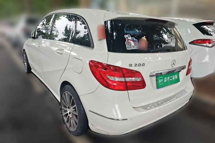 Used Mercedes-Benz B-Class 2012 B 200 Rear Left 45 Deg