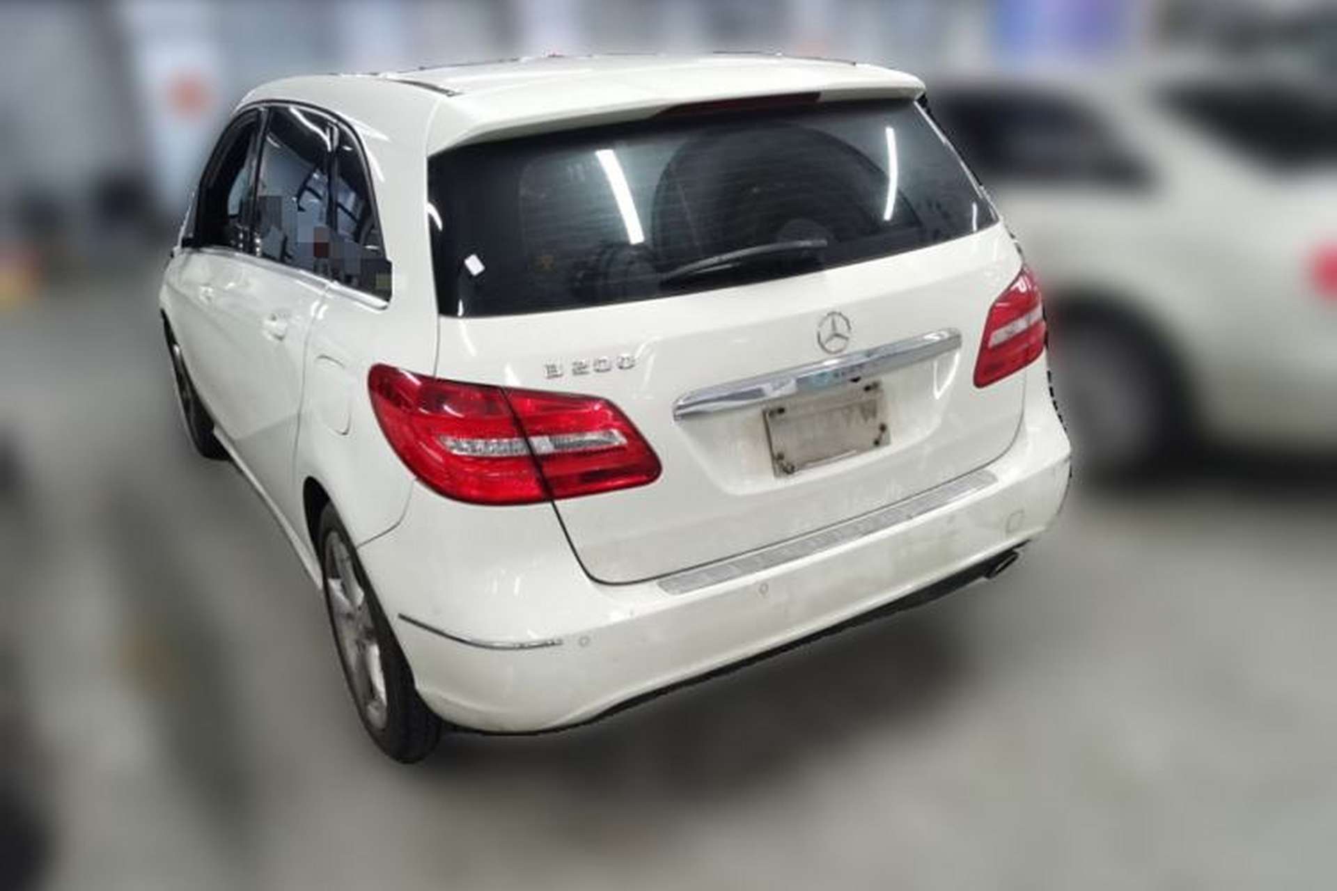 Used Mercedes-Benz B-Class 2012 B 200 Rear Left 45 Deg