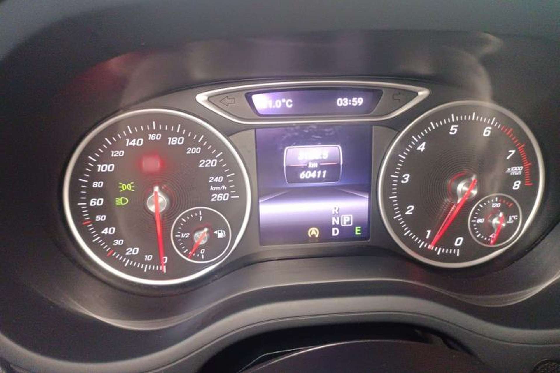 Used Mercedes-Benz B-Class 2015 B 200 Fashion Model Instrument Cluster