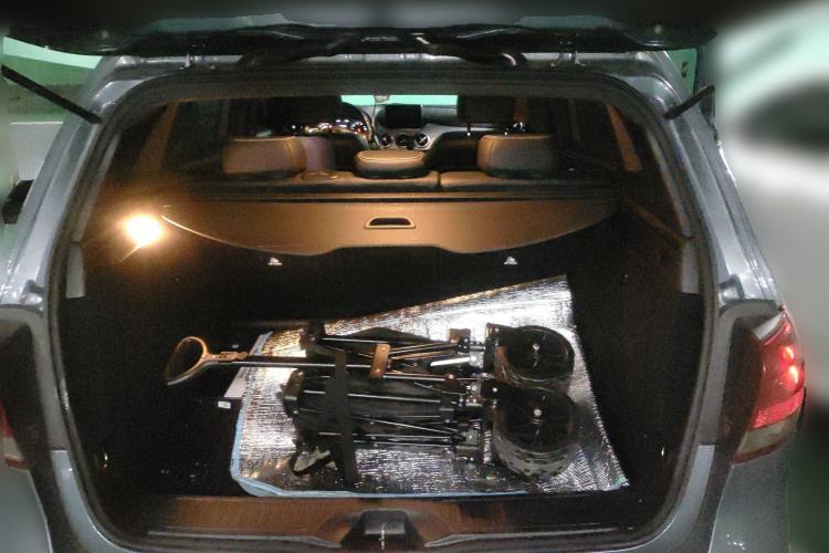 Used Mercedes-Benz B-Class 2015 B 200 Sport Edition Trunk