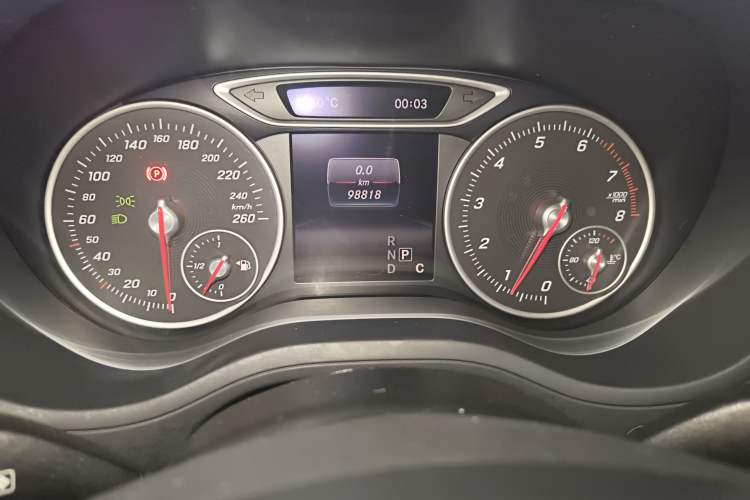 Used Mercedes-Benz B-Class 2015 B 200 Fashion Model Instrument Cluster