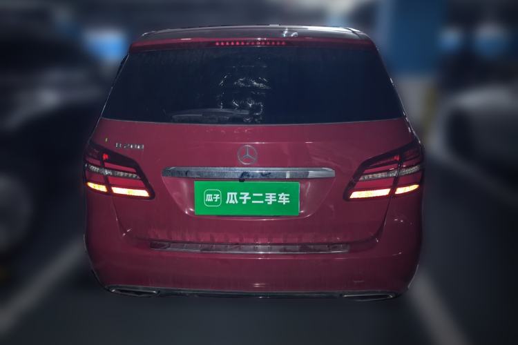 Used Mercedes-Benz B-Class 2015 B 200 Luxury Model Rear