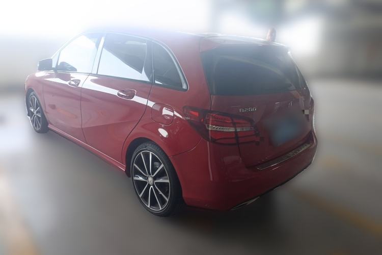 Used Mercedes-Benz B-Class 2015 B 200 Luxury Model Rear Left 45 Deg