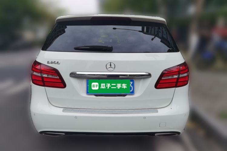 Used Mercedes-Benz B-Class 2015 B 200 Luxury Model Rear